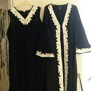 2 pc Coat dress suit. Ankle length