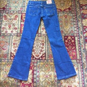 NWOT Levi's 518 Super Low Boot Cut
