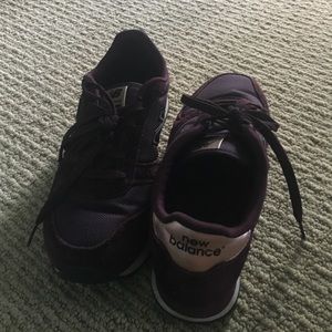 Maroon and gold new balances