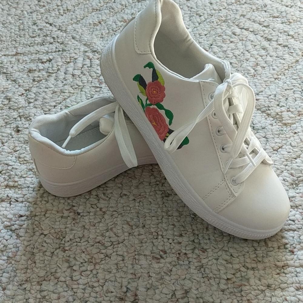 Embroidered sneakers