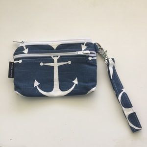 Anchor Wallet + Wrist Strap