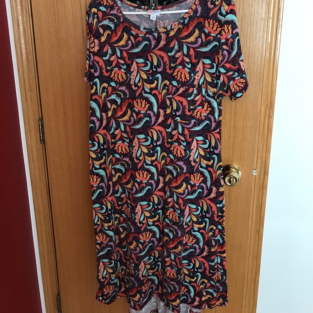 Colourful Lula Roe Carly looks like new