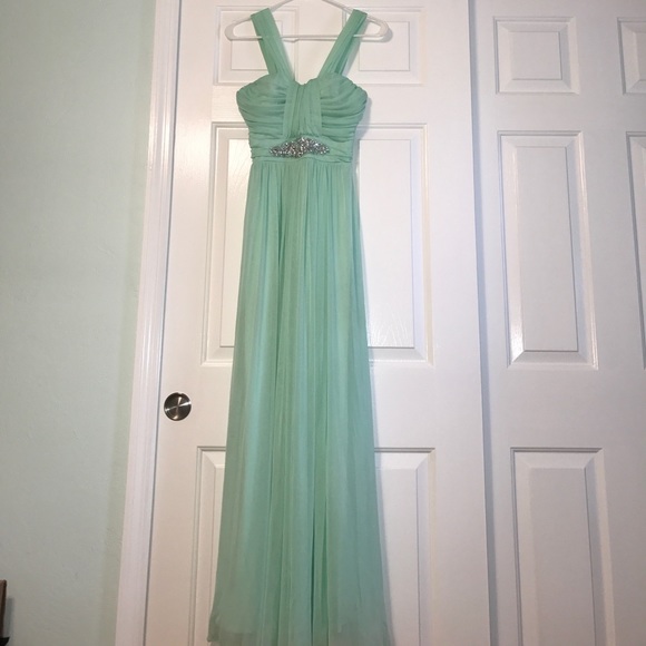 Mint Green Prom Dress!! - Picture 3 of 5