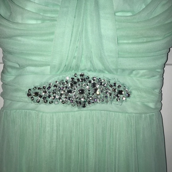 Mint Green Prom Dress!! - Picture 2 of 5