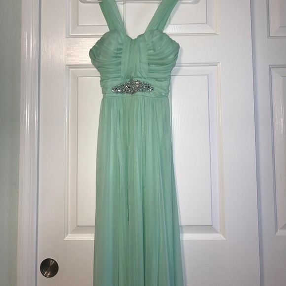 Mint Green Prom Dress!! - Picture 4 of 5