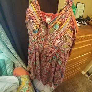 Multie colored sun dress