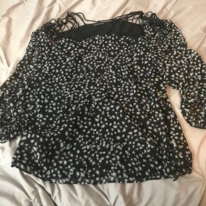 NWOT Express Off the Shoulder top
