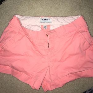 Pink shorts