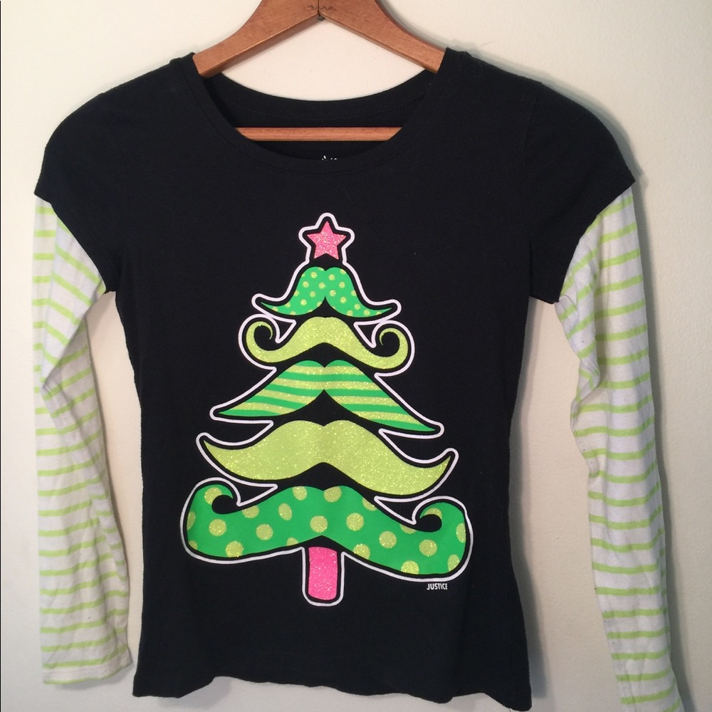 Girls Justice Long Sleeve Graphic Tee