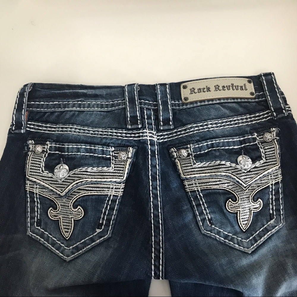 Rock Revival Kai Boot Cut Jeans