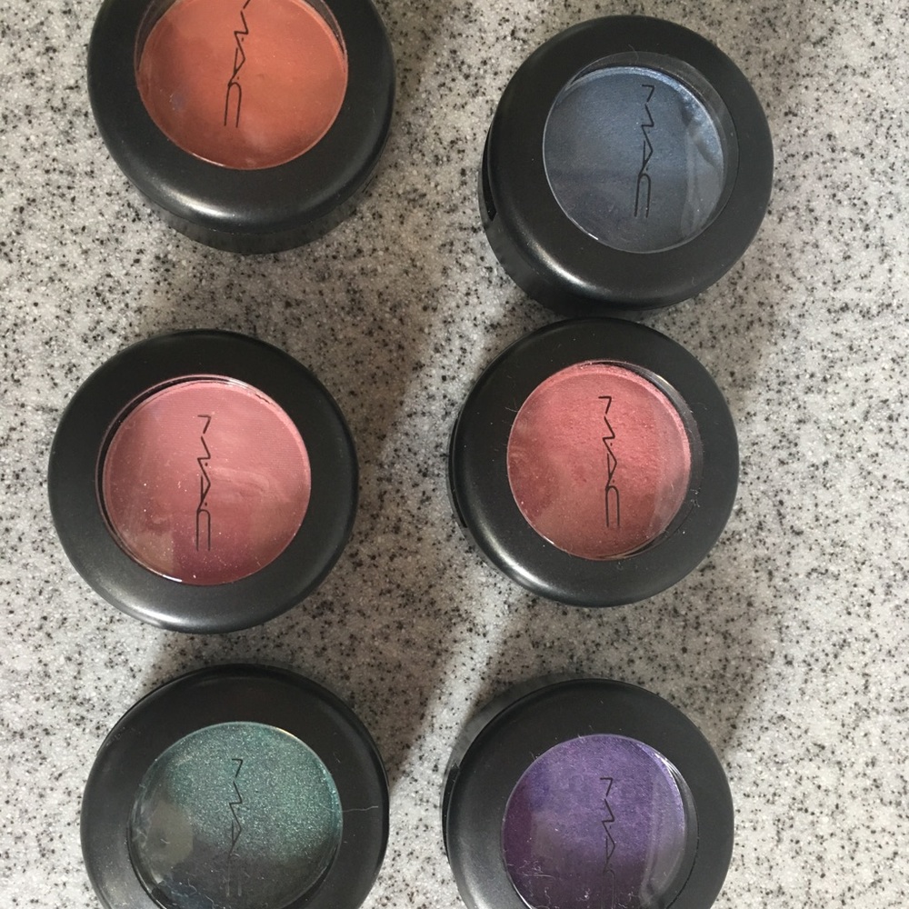 MAC eyeshadows