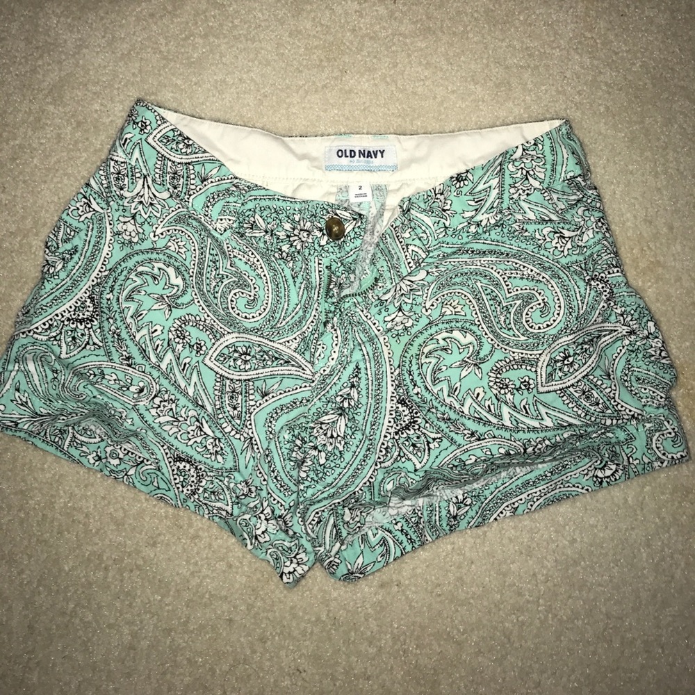 Paisley shorts
