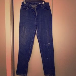 High Waisted Levi Jeans