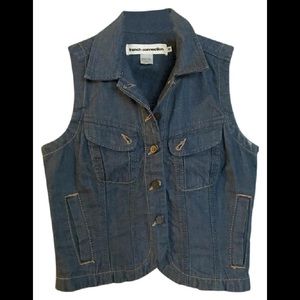 French Connection Denim Vest