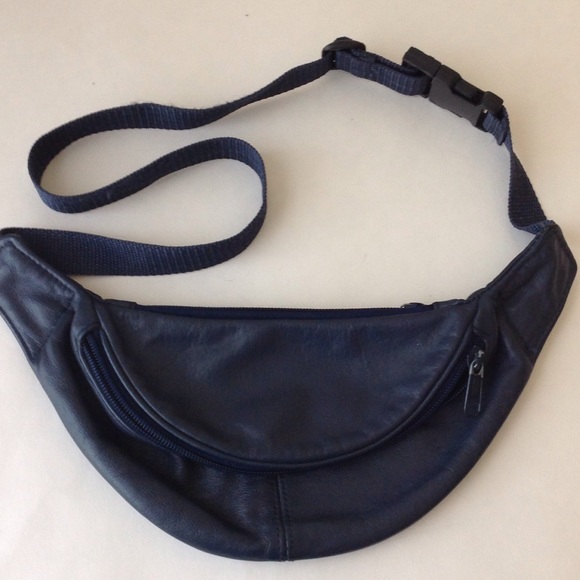 Handbags - Vintage dark blue fanny pack