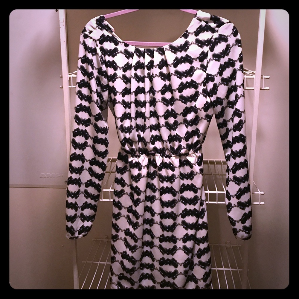 Patterned dress.