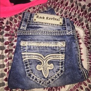 Rock Revival Jeans! Perfect condition! Size 25!