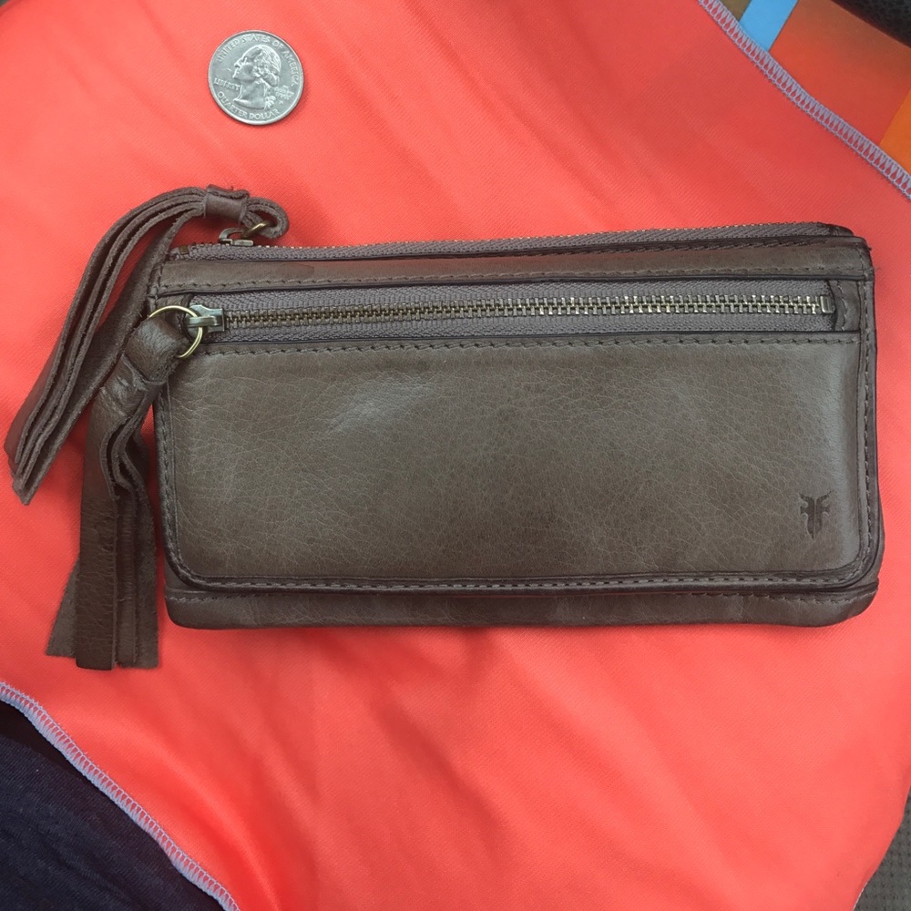 Frye leather wallet
