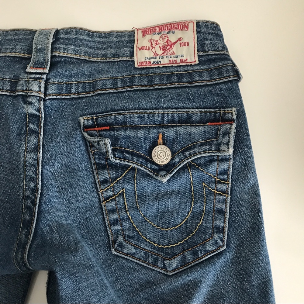 True Religion Wide Leg Jeans