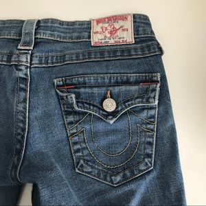 True Religion Wide Leg Jeans