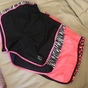 Victoria's Secret PINK workout shorts bundle!