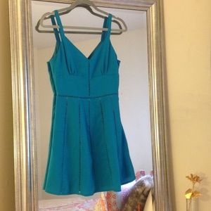 Turquoise dress