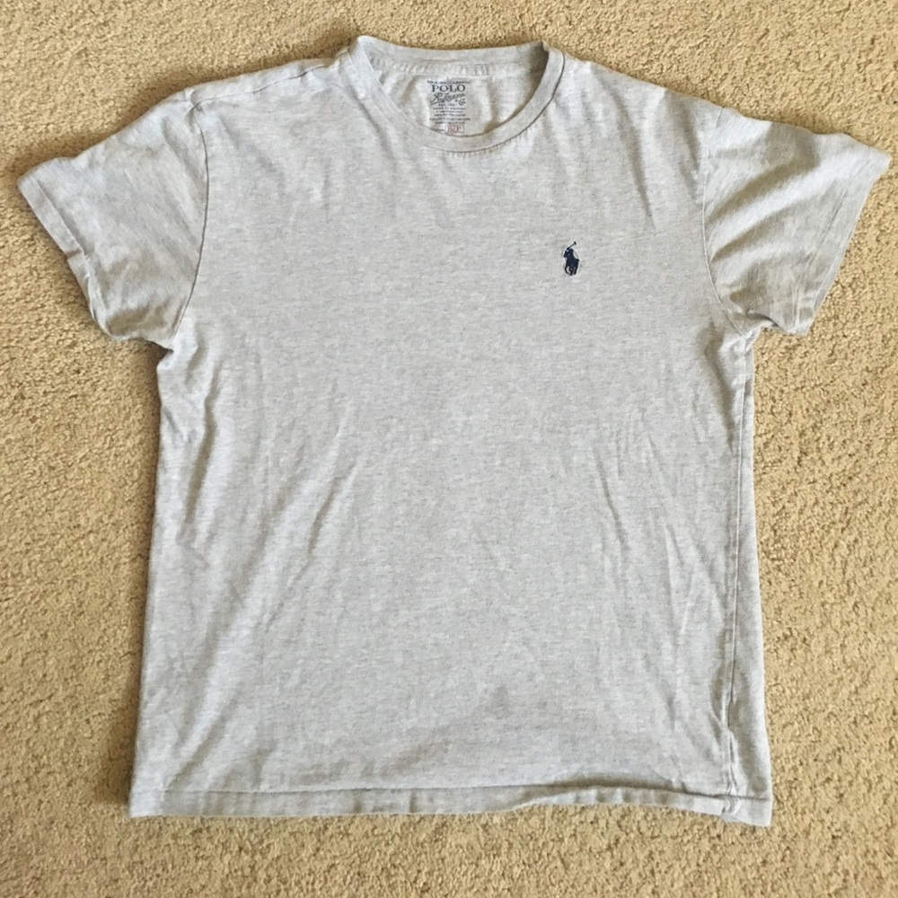 Men's Polo T-Shirt Grey Great condition!