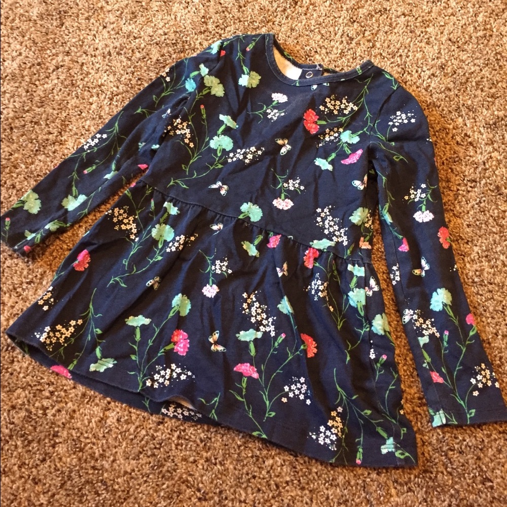 Girls Flowered Blouse