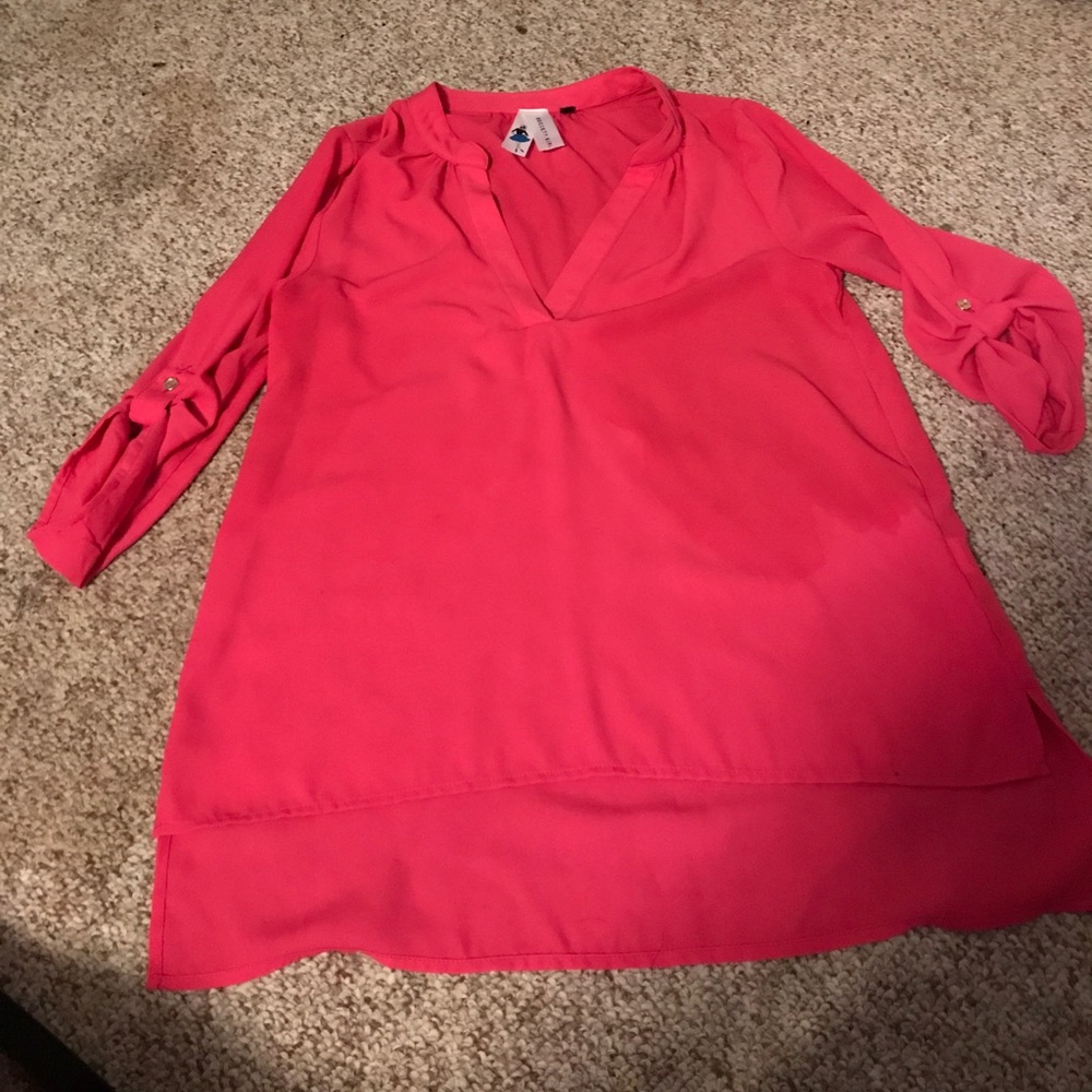 Society Girl Pink Blouse