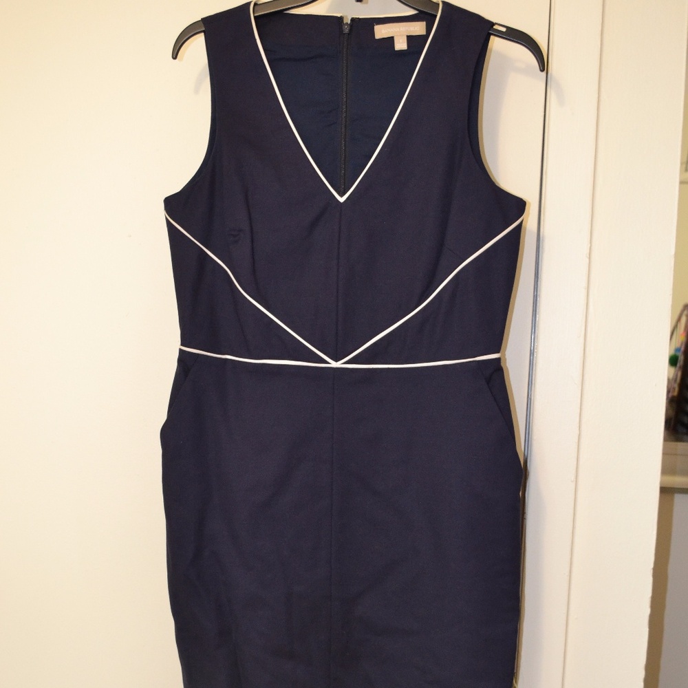 Navy Banana Republic Dress