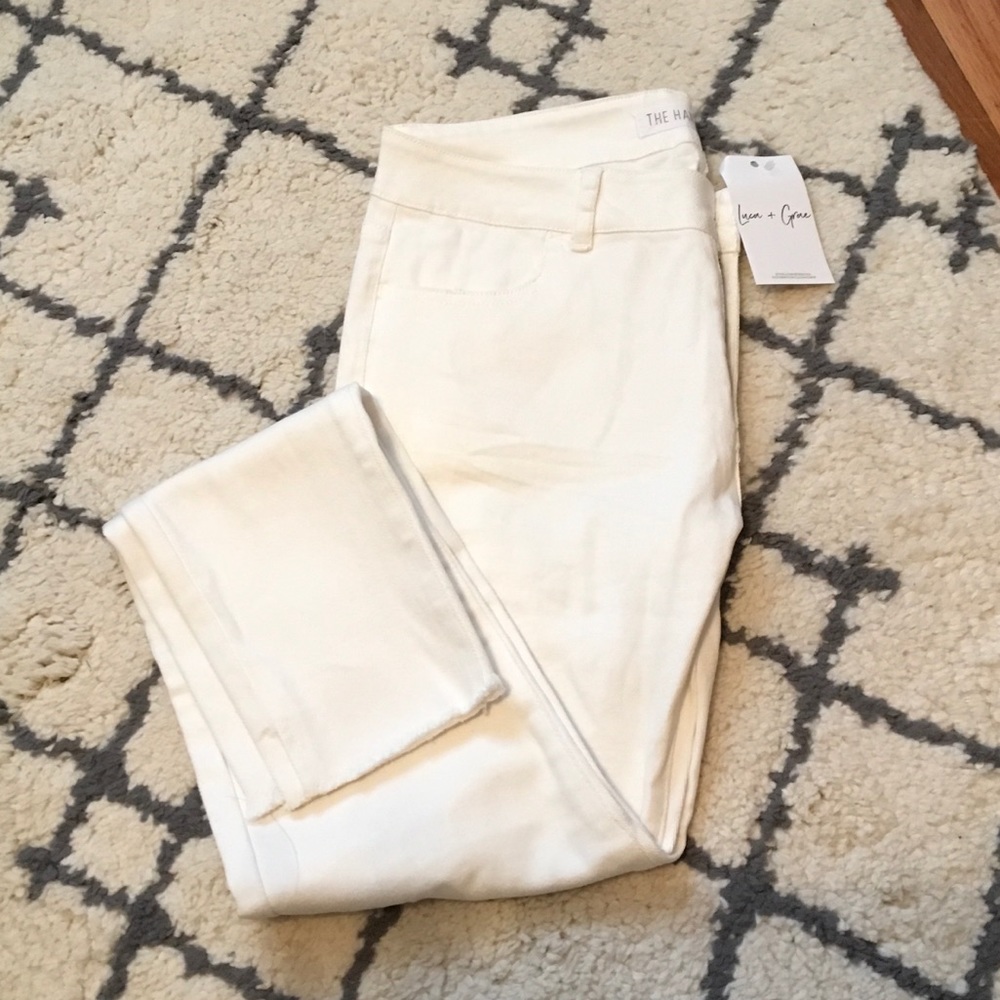 The Hanger White Skinny Jeans (Luca and Grae)
