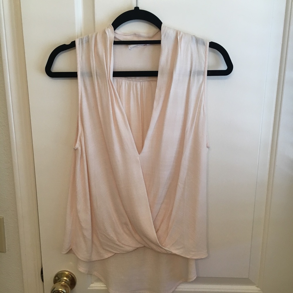 LUSH Deep Cut Blouse