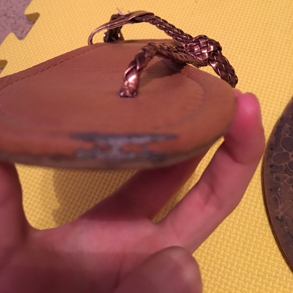 Women's bronze Sandals - Picture 3 of 4