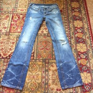 Gorgeous VS Factory Destroyed London Jean Boot Cut