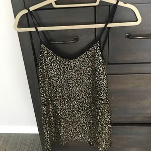 Express sparkle tank top
