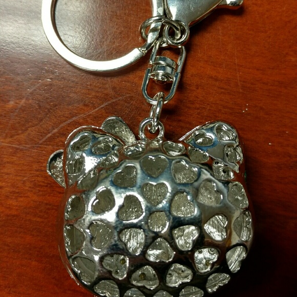 Hello Kitty jeweled keychain NWOT - Picture 2 of 3