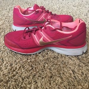 Pink Nike Running Shoes