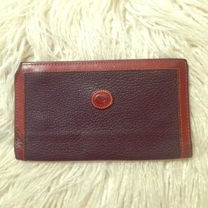 Vintage Dooney and Bourke Pebble Leather Wallet