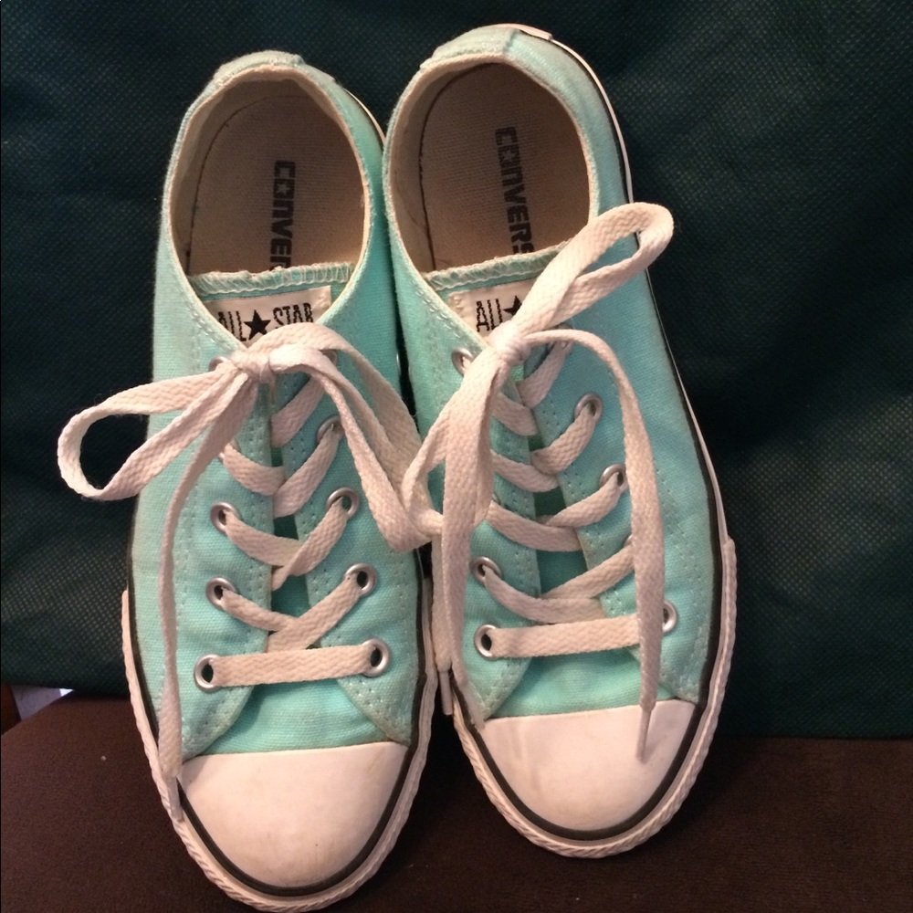 Converse All Stars Shoes (Light Blue)