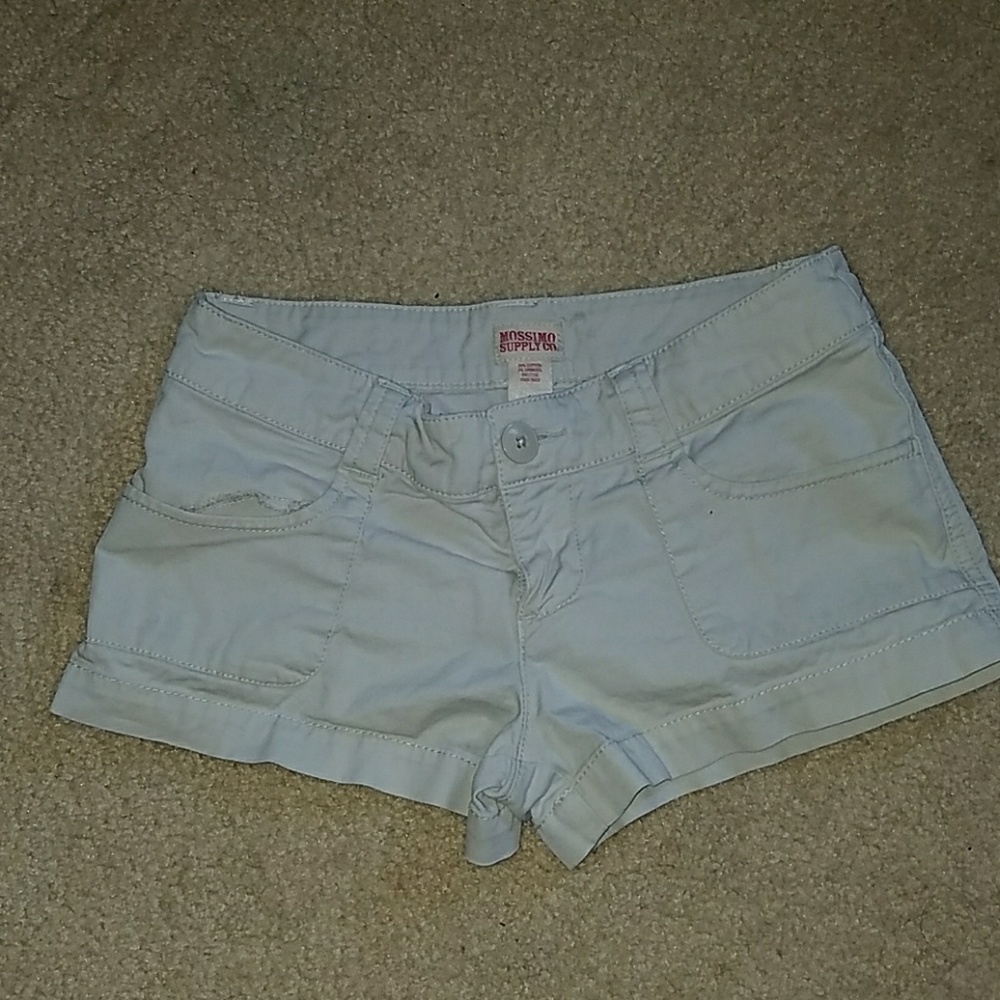 Mossimo Supply white shorts size 1