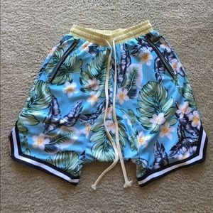 Fear of God Floral Pattern Shorts