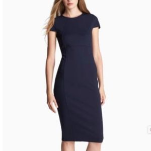 Felicity & Coco Navy Pencil Dress