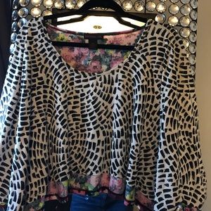 Flowy Semi-Cropped Shirt