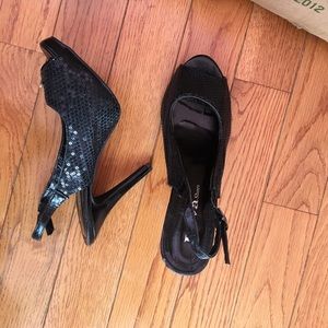 BRAND NEW High Heels with Adjustable Buckle