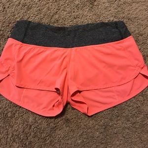 Lululemon speed shorts
