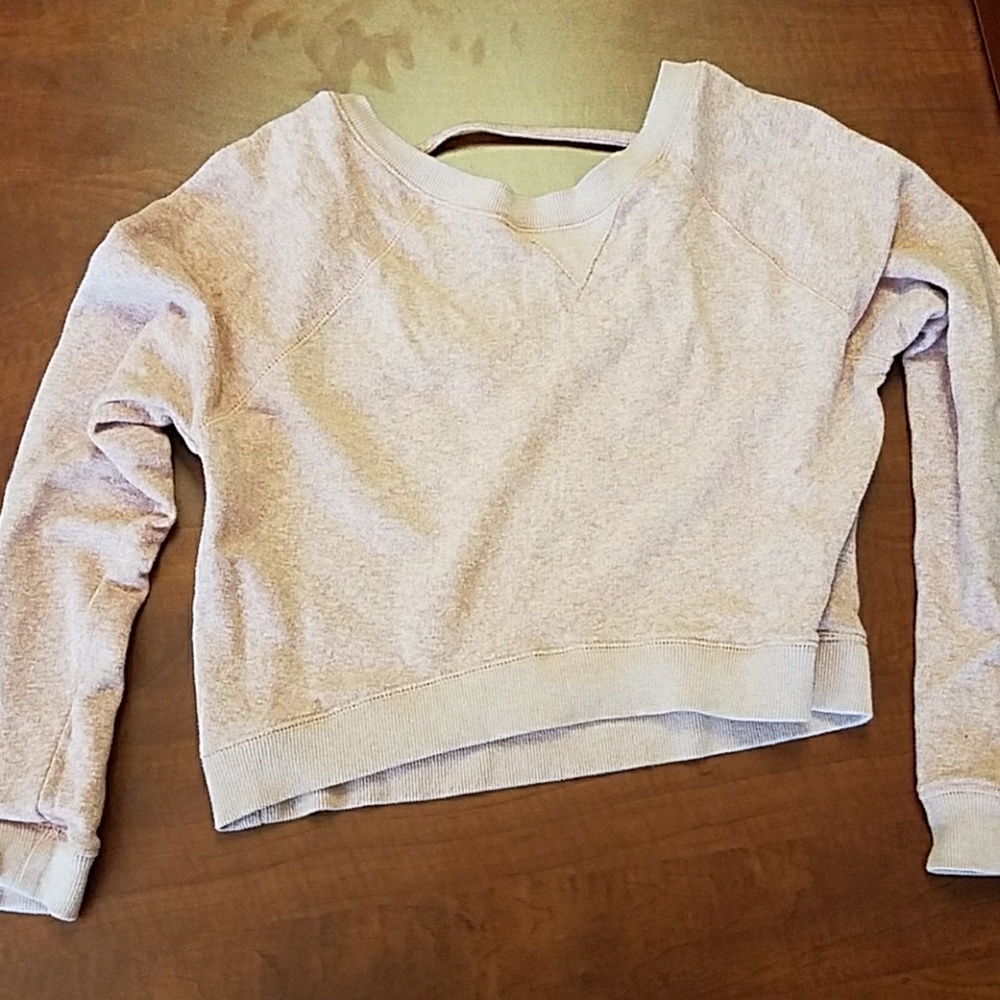 Forever 21 long sleeve shirt crop top