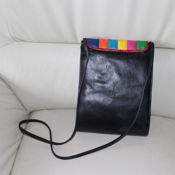 Vintage Reem Genuine Leather Bag Crossbody - Picture 6 of 8