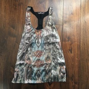 Comfy and stylish glittery top