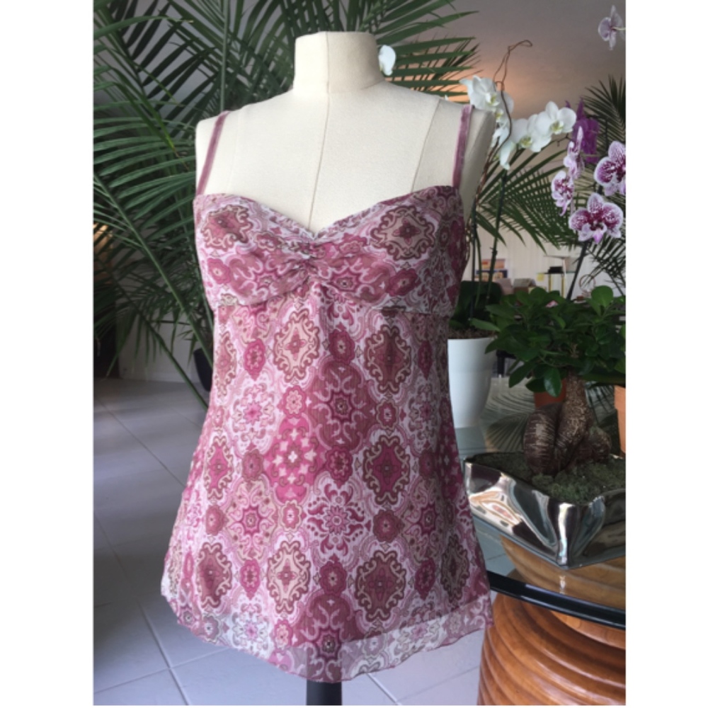 Gianni Bini Summer Pink  Cami