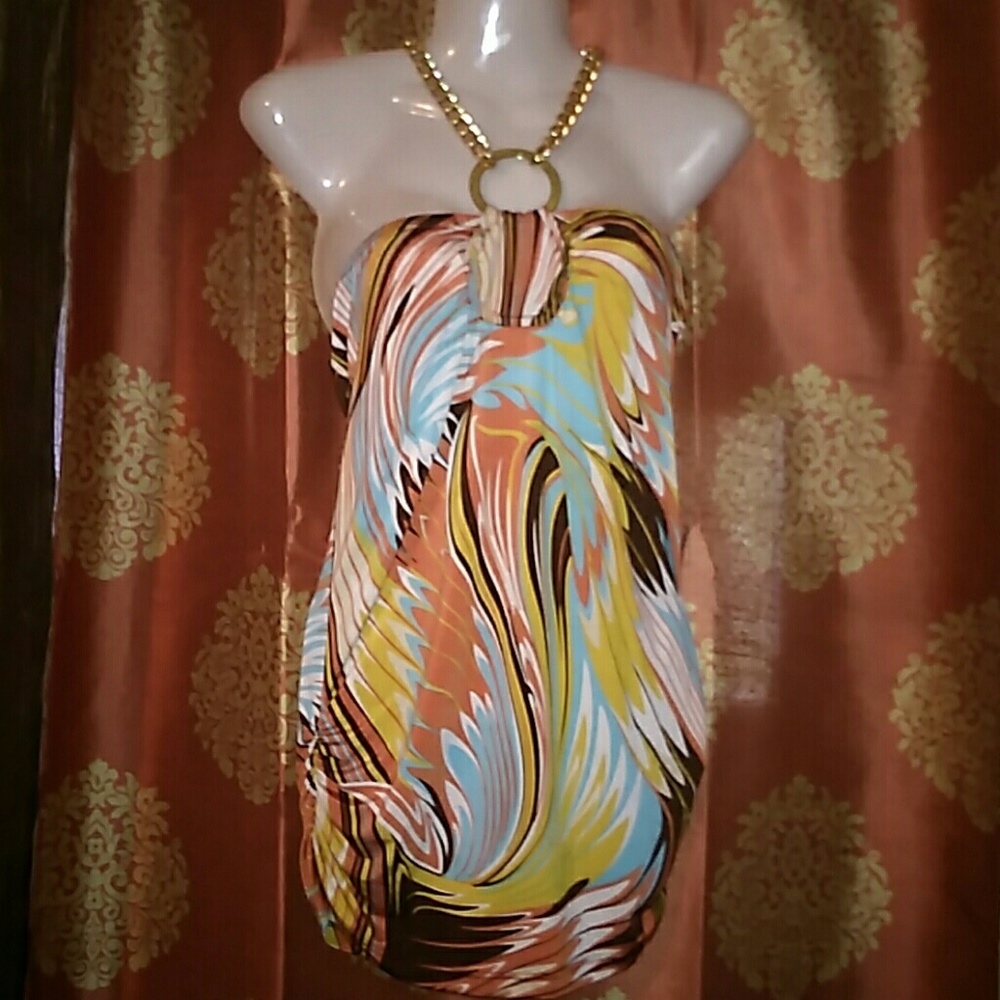 Halter with chain